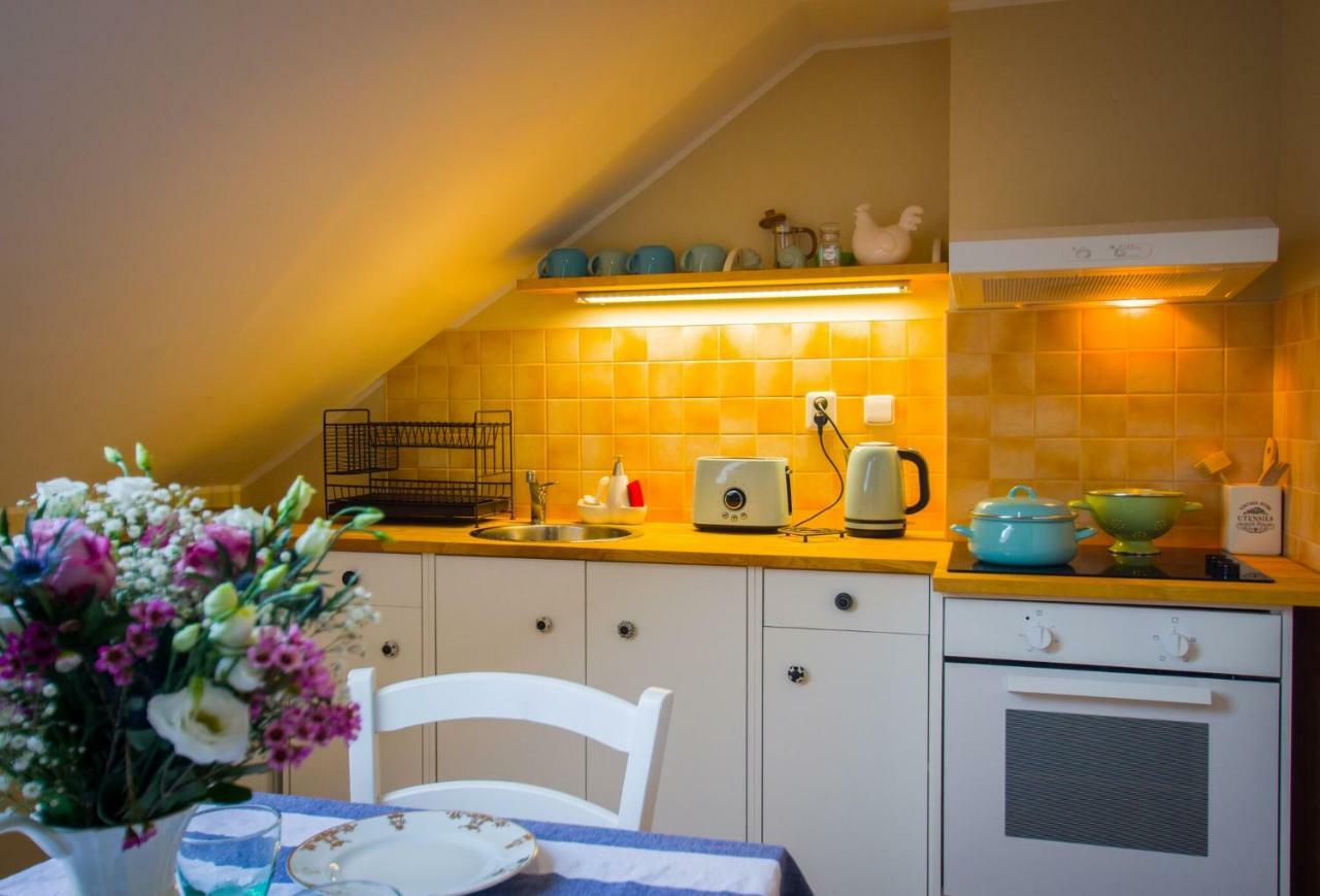 Apartman U Mluvicich Kamenu Staré Křečany Kültér fotó